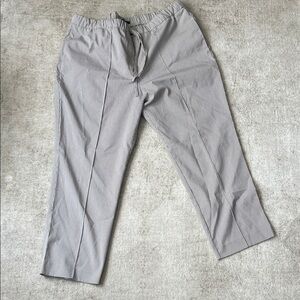 Worthington Checkered Jogger Dress Crop Pants